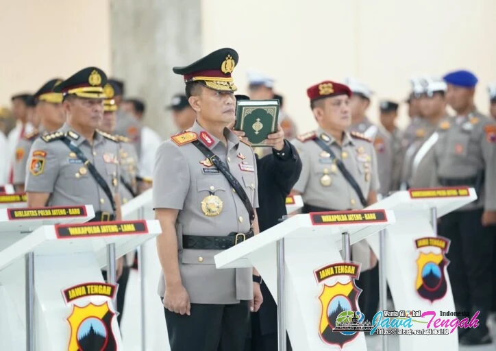 Kapolda Jateng Pimpin Sertijab 13 Jabatan Strategis, Berikut Daftar Namanya!