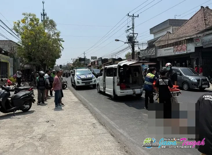 Tragis! Laka Maut di Surakarta, Pengendara Sepeda Ontel Tewas Ditabrak Honda Vario