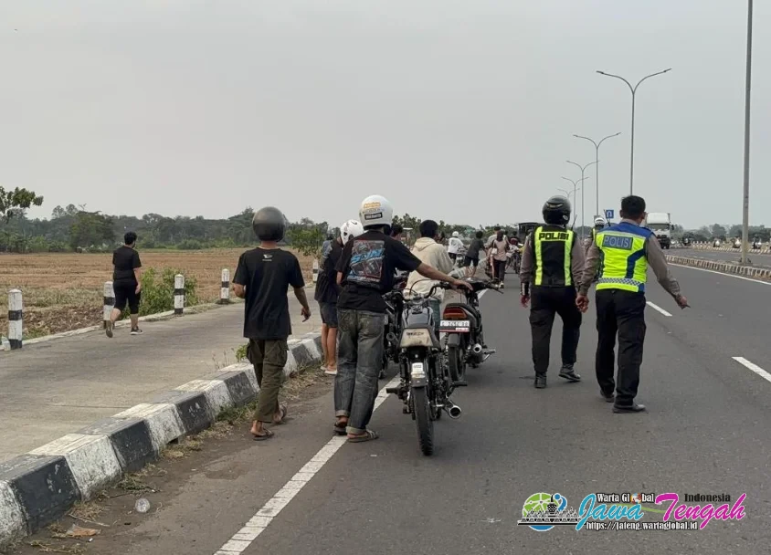 Tindak Aksi Balap Liar, Puluhan Kendaraan Diamankan Polres Pekalongan Kota