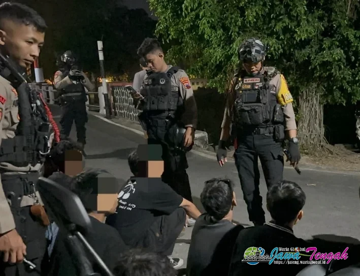 Polresta Surakarta Amankan 17 Pelajar dan 19 Sepeda Motor Cegah Bentrokan Suporter Pelajar