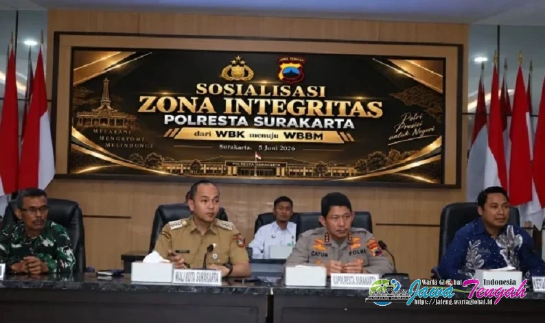 Polresta Surakarta Gelar Sosialisasi Zona Integritas Menuju WBBM