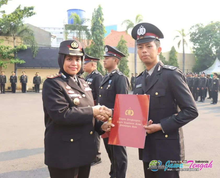 Peringati Hari Kesaktian Pancasila, Kapolres Pekalongan Kota Apresiasi Pengabdian dan Prestasi Personel