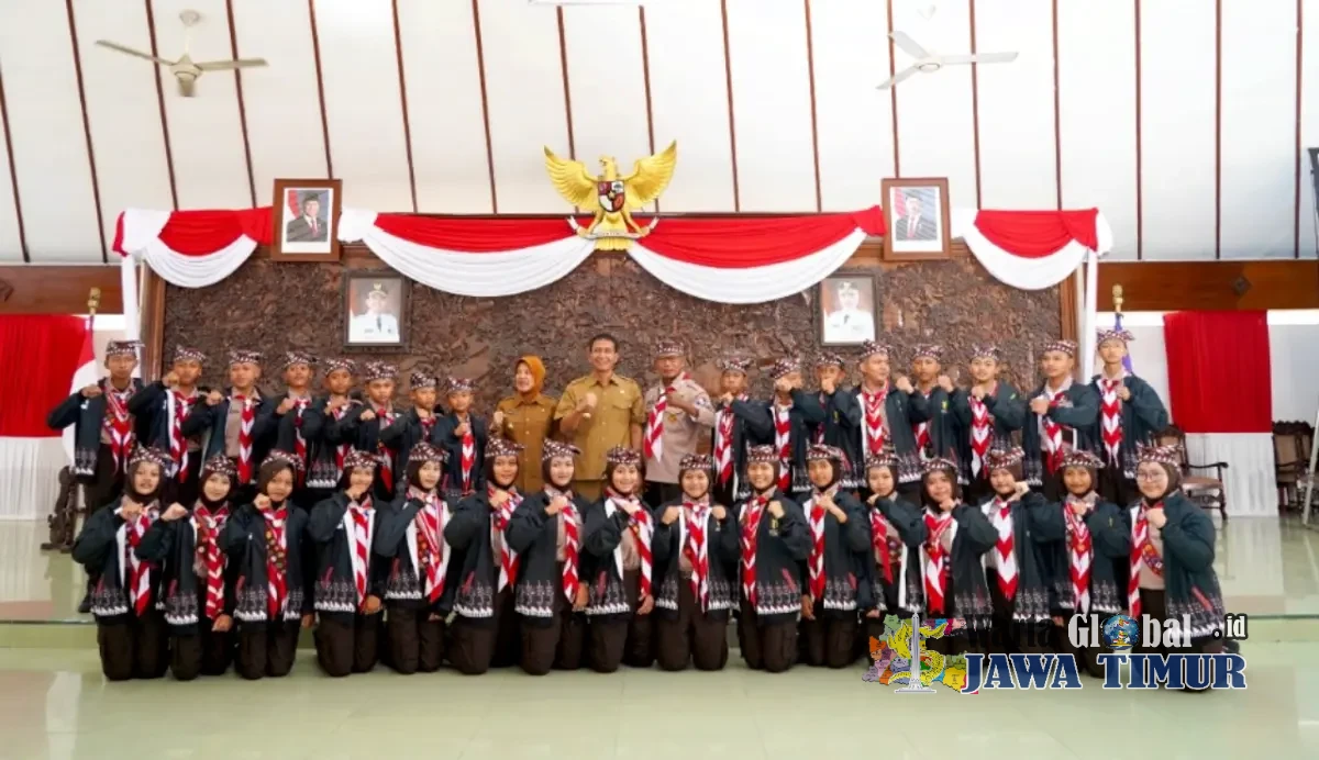 32 Pramuka Terbaik Bojonegoro Dilepas Ikuti Jambore Nasional ke-12 di Cibubur