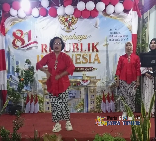 Malam Tasyakuran HUT RI ke-81 Warga RT 03/RW V Kelurahan Pedalangan Semarang Meriah