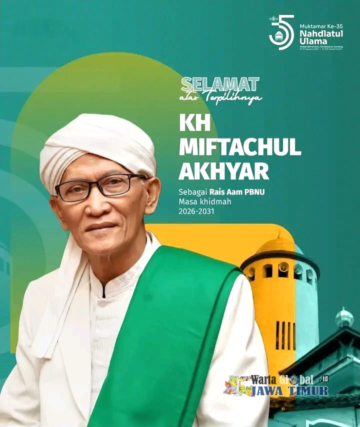 BREAKING NEWS: KH Miftachul Akhyar Terpilih Kembali sebagai Rais Aam PBNU Masa Khidmah 2026–2031