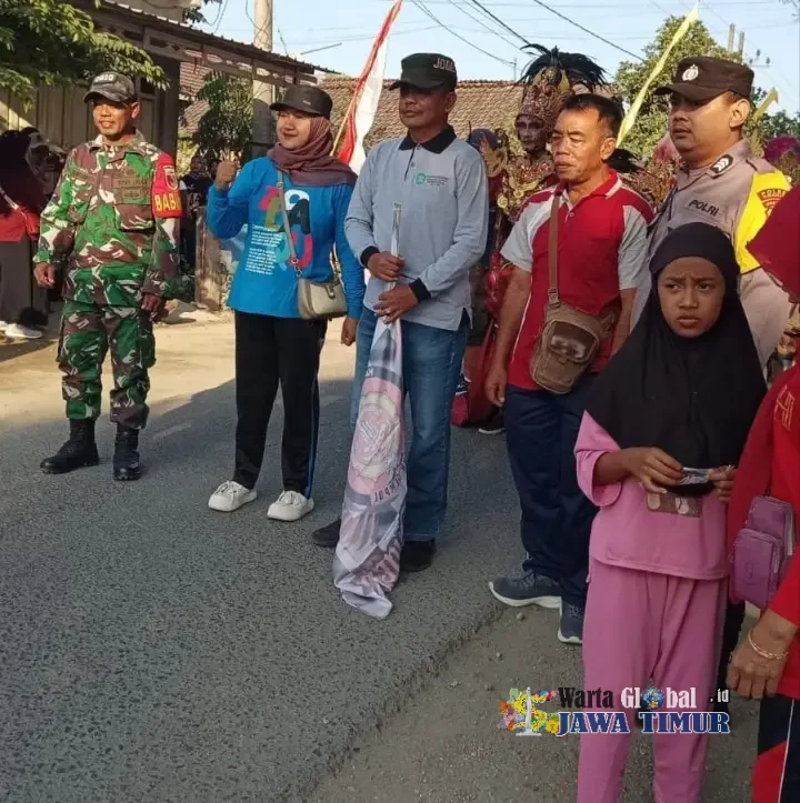 JALAN SEHAT KEMERDEKAAN,RIBUAN WARGA NGRINGIN BERGERAK BERSAMA, PERSATUAN & SEMANGAT KEMERDEKAAN MENYALA