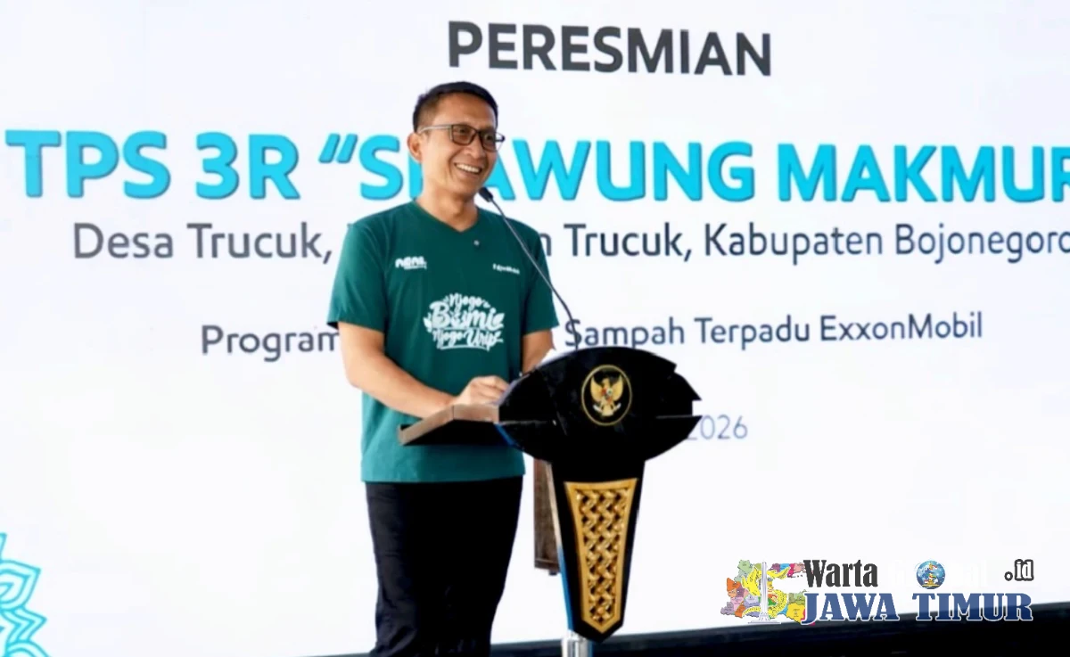 TPS 3R Srawung Makmur Diresmikan, Bojonegoro Perkuat Pengelolaan Sampah Berbasis Masyarakat