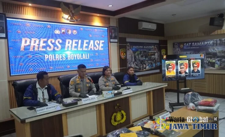 Sindikat Spesialis Bobol Gudang Beraksi di Jateng, Polres Boyolali Tangkap 3 Tersangka