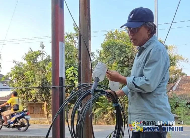 Kabel Fiber Optik Diduga Picu Kecelakaan di Tanon, Diskominfo Sragen Telusuri Pemiliknya