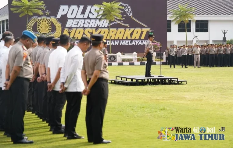 Pimpin Apel Perdana, Kapolda Jateng Ancam PTDH Anggota Pembeking Judi dan Narkoba