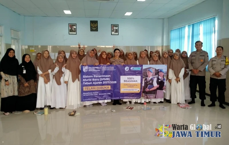 Penerimaan SMA Kemala Taruna Bhayangkara Disosialisasikan Polresta Surakarta kepada Pelajar SMPIT Insan Mulia
