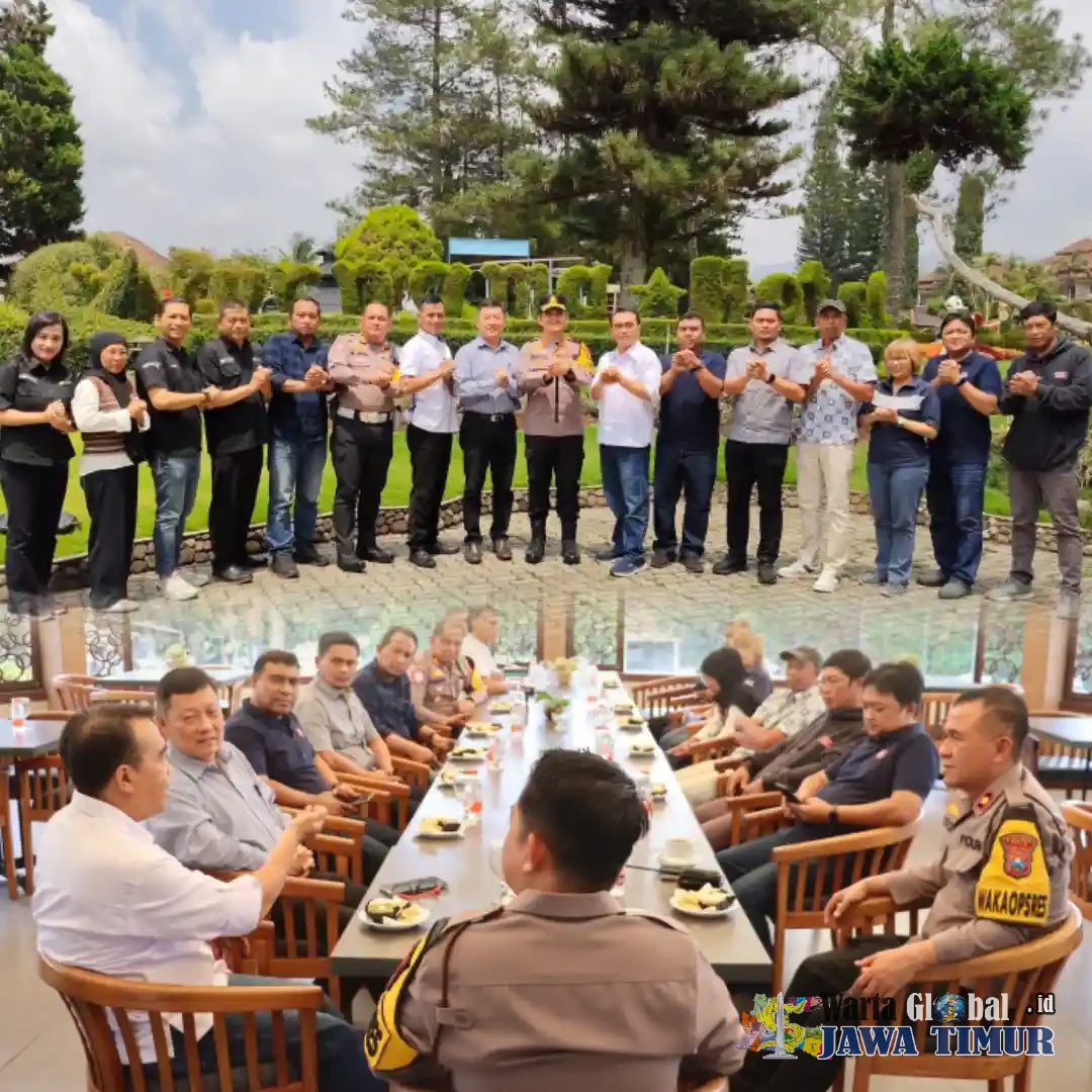 Jaga Harmoni Ketenagakerjaan, Kapolres Batu Ngopi Bareng SPSI: Komunikasi Kunci Selesaikan Setiap Persoalan