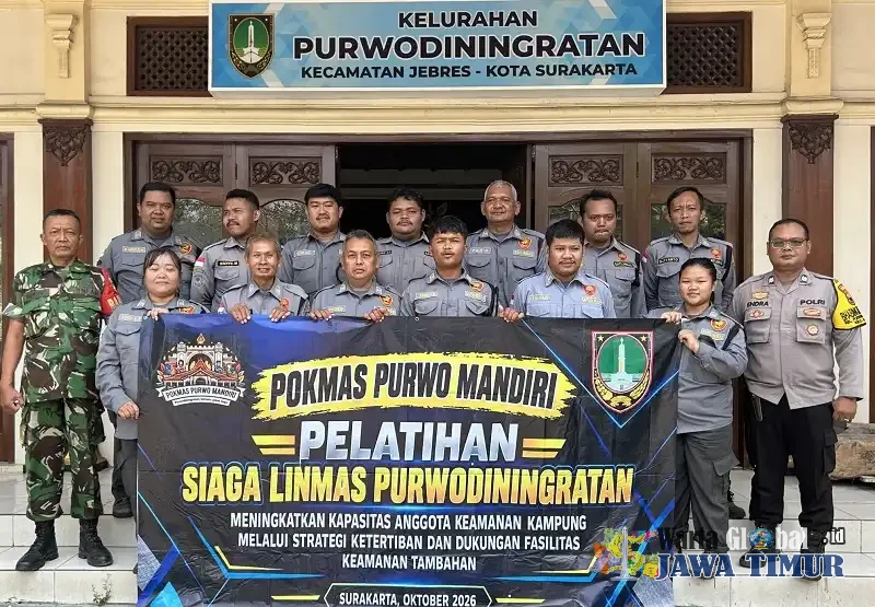 Bhabinkamtibmas Gelar Pelatihan Siaga Linmas di Purwodiningratan, Perkuat Keamanan Lingkungan