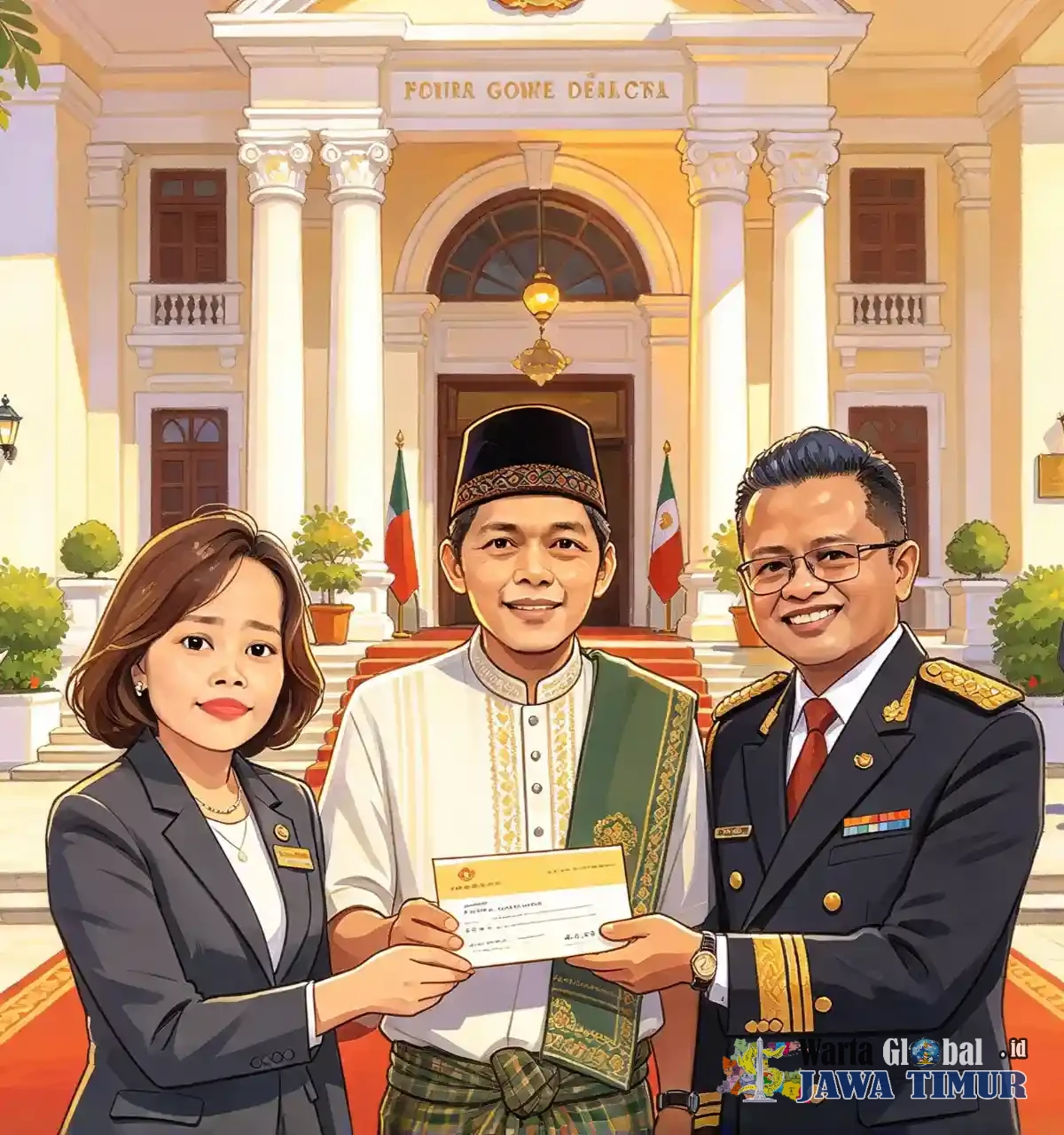 Heboh ! TKW Taiwan Semprot Gus Iqdam dan Wabup Blitar 'Rambut Pelangi', Buntut Hibah Wisata Religi Rp2,3 Miliar