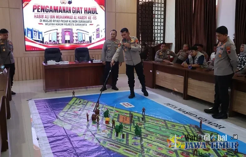 Polresta Surakarta Kerahkan 488 Personel Amankan Haul Solo 2026, Rekayasa Lalu Lintas Disiapkan