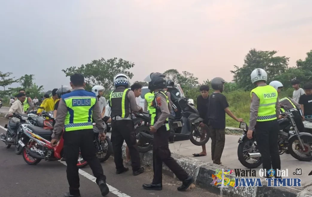 Pastikan Akses Menuju Tol Pekalongan Lancar, Satlantas Polres Pekalongan Kota Tindak Aksi Balap Liar