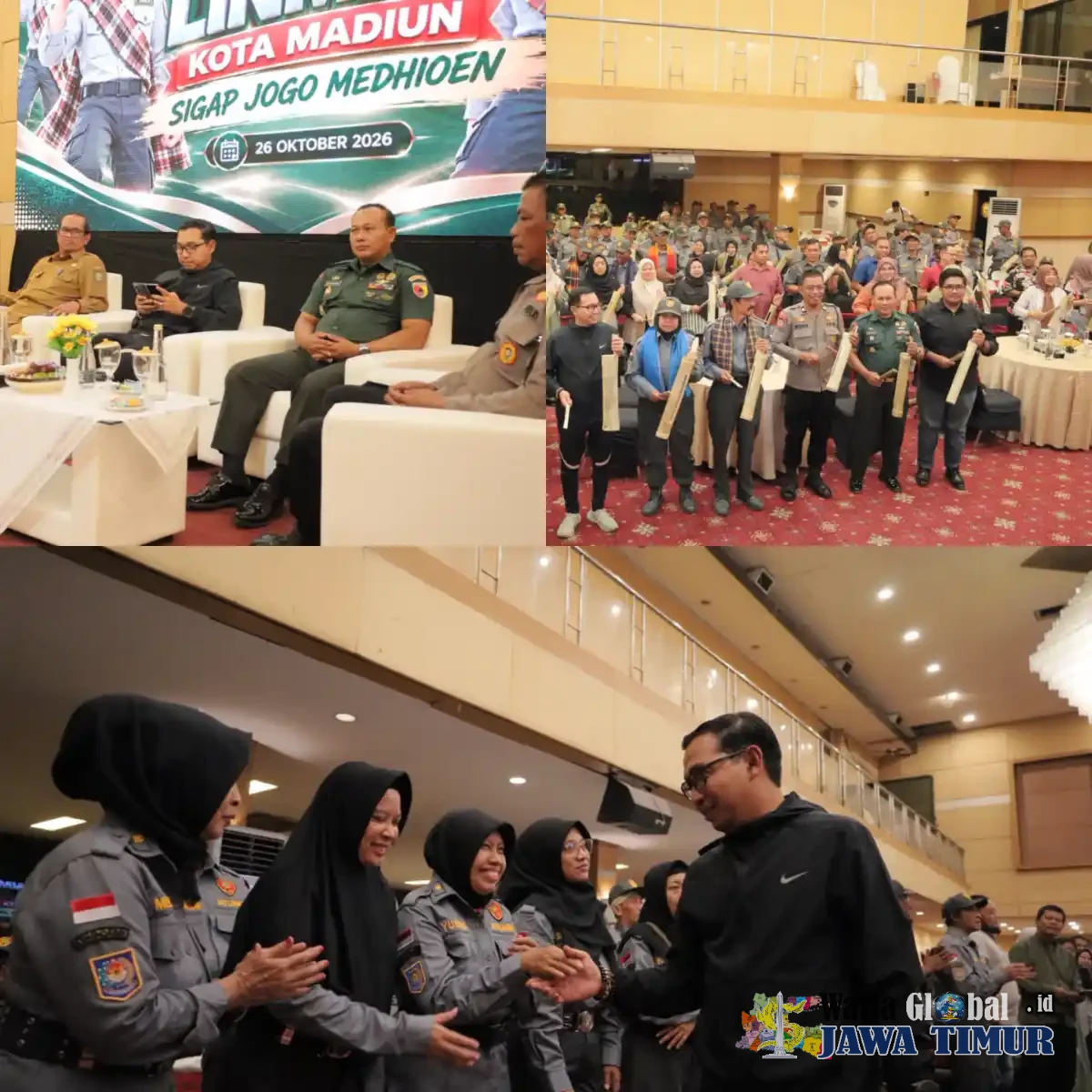 427 PERSONEL LINMAS DIKERAHKAN! PEMKOT MADIUN PERKUAT KEAMANAN WILAYAH LEWAT RAKOR “SIGAP JOGO MEDHIOEN” 2026