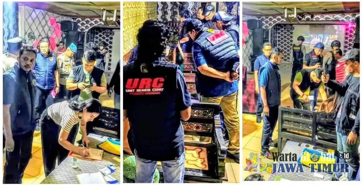 Cegah Narkoba dan Gangguan Kamtibmas, Aparat Gabungan Sasar Wisma Eks Lokalisasi Sambung Giri