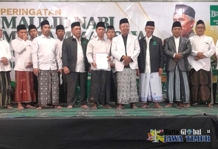 PERINGATI MAULID NABI MUHAMMAD SAW 1448 H, MWC NU BENOWO GELAR LAILATUL IJTIMA DAN PELANTIKAN PAC JQH NU