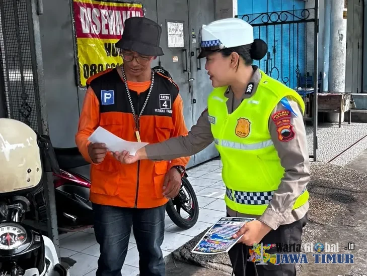 Satlantas Polres Sragen Gencarkan Sosialisasi Operasi Patuh Candi 2026 di Pusat Perbelanjaan