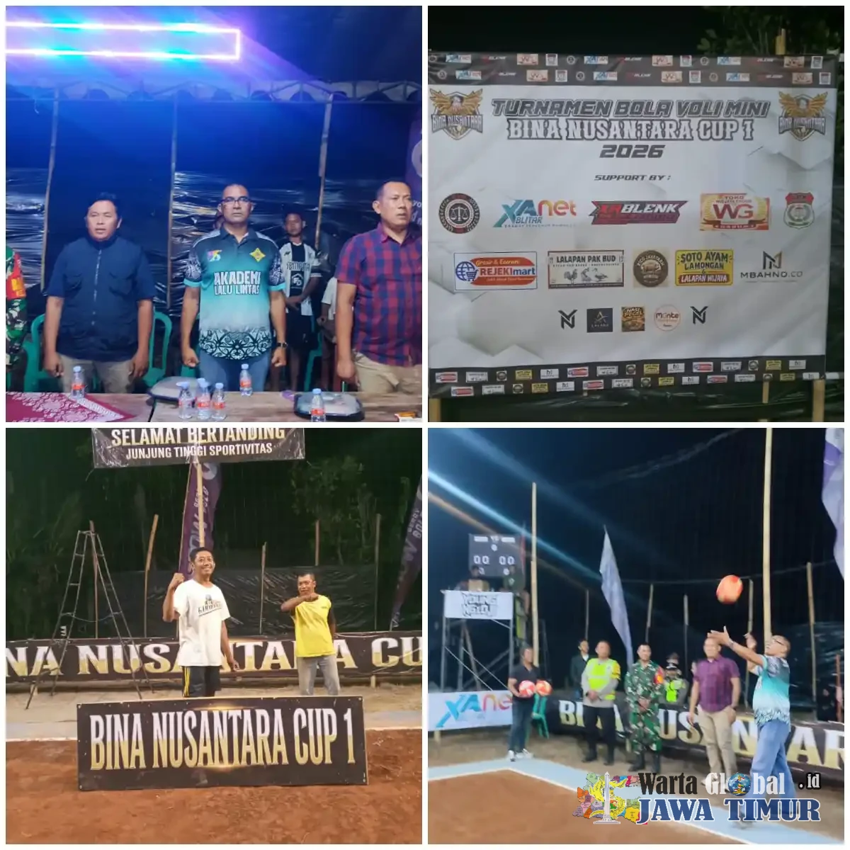 Turnamen Bola Voli Mini Bina Nusantara Cup 1 Resmi Dibuka Dorong Pembinaan Atlet dan Pererat Silaturahmi