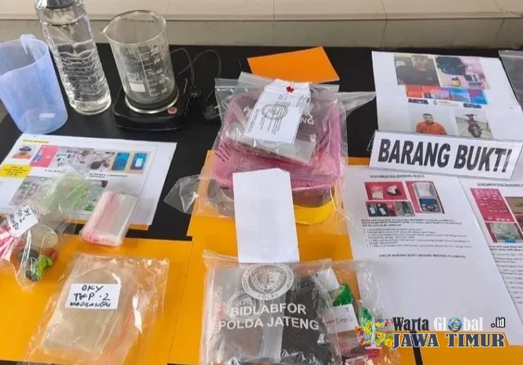 Polresta Surakarta Bongkar Enam Kasus Narkotika, Delapan Tersangka Ditangkap dan Ratusan Gram Tembakau Sintetis Disita