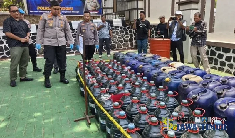 4 Tahun Timbun BBM Subsidi, Pria di Wonogiri Ditangkap Polisi, 2.625 Liter Diamankan