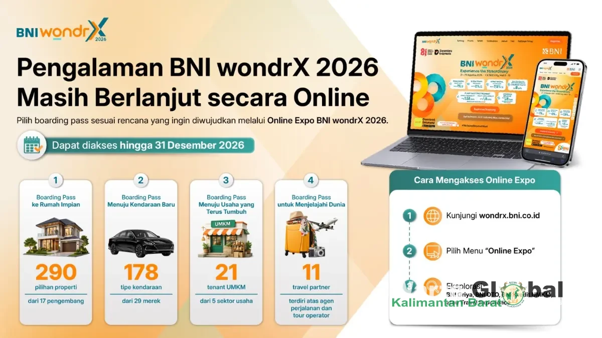 BNI wondrX 2026 Tutup Pameran, Buka Babak Baru di Digital: Online Expo Bertahan hingga 31 Desember, Bawa Solusi Rumah, Kendaraan, UMKM hingga Wisata