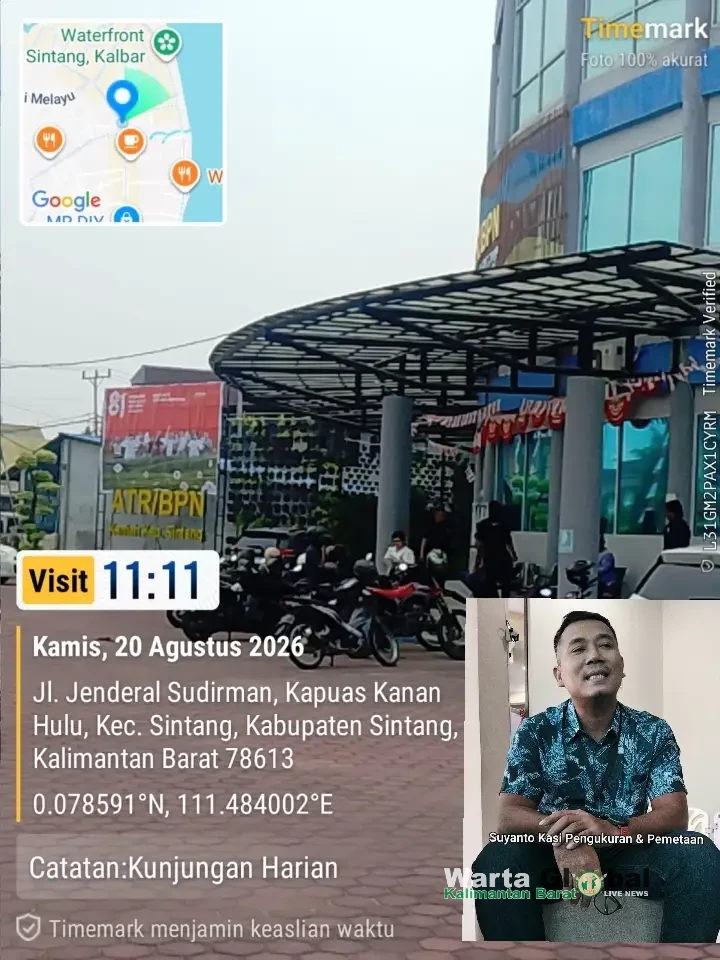 Warga Kecewa, Ploting Tanah Dipersoalkan; BPN Sintang Didesak Beri Kepastian