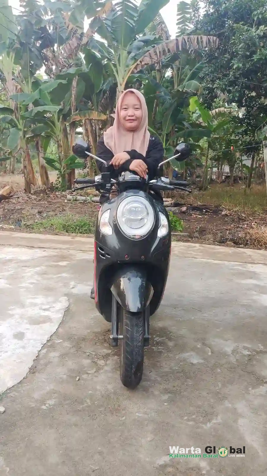 Motor Scoopy Jumitri Kembali, Terima Kasih untuk Tim Krimum Polda Kalbar