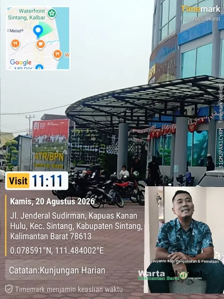 Plotting Tanah Dipertanyakan, Warga Sintang Desak Kanwil BPN Turun Tangan