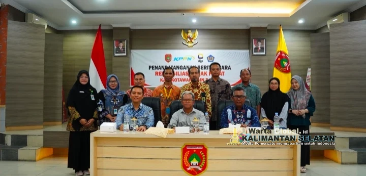 Rekonsiliasi Penyetoran Pajak Pusat Semester I 2026, KPP Pratama Pangkalanbun dan Pemkab Kotawaringin Barat Perkuat Akurasi Administrasi Perpajakan Rekonsiliasi Penyetoran Pajak Pusat Semester I 2026, KPP Pratama Pangkalanbun dan Pemkab Kotawaringin Barat Perkuat Akurasi Administrasi Perpajakan