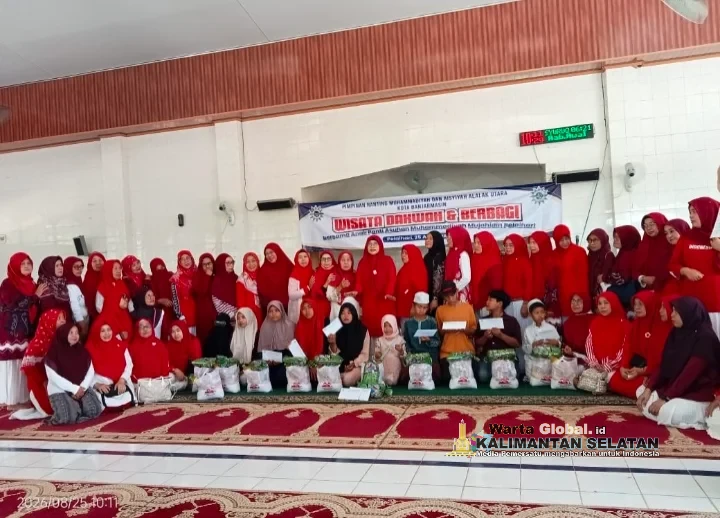 Wisata Dakwah dan Berbagi, PRM dan PRA Alalak Utara Sambangi Panti Asuhan Muhammadiyah Mujahidin Pelaihari