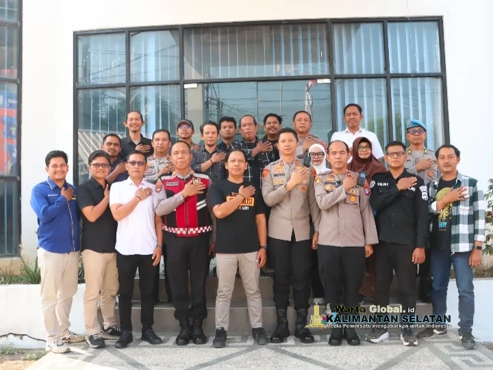 Kunjungi Kantor PWI,Kapolres Tabalong Perkuat Sinergi Dan Dorong Pers Profesional dan Berimbang