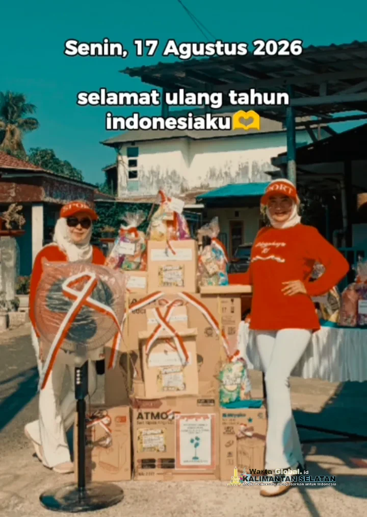 Ibu-ibu Hebat Panitia Hut ke 81 RI 
Di Komplek Buana Permai RT 10 Banjarmasin