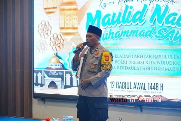 Memperingati Maulid Nabi Muhammad SAW 1448 H /2026 polda Kaltim Teguhkan Komitmen Wujudkan Polri Presisi