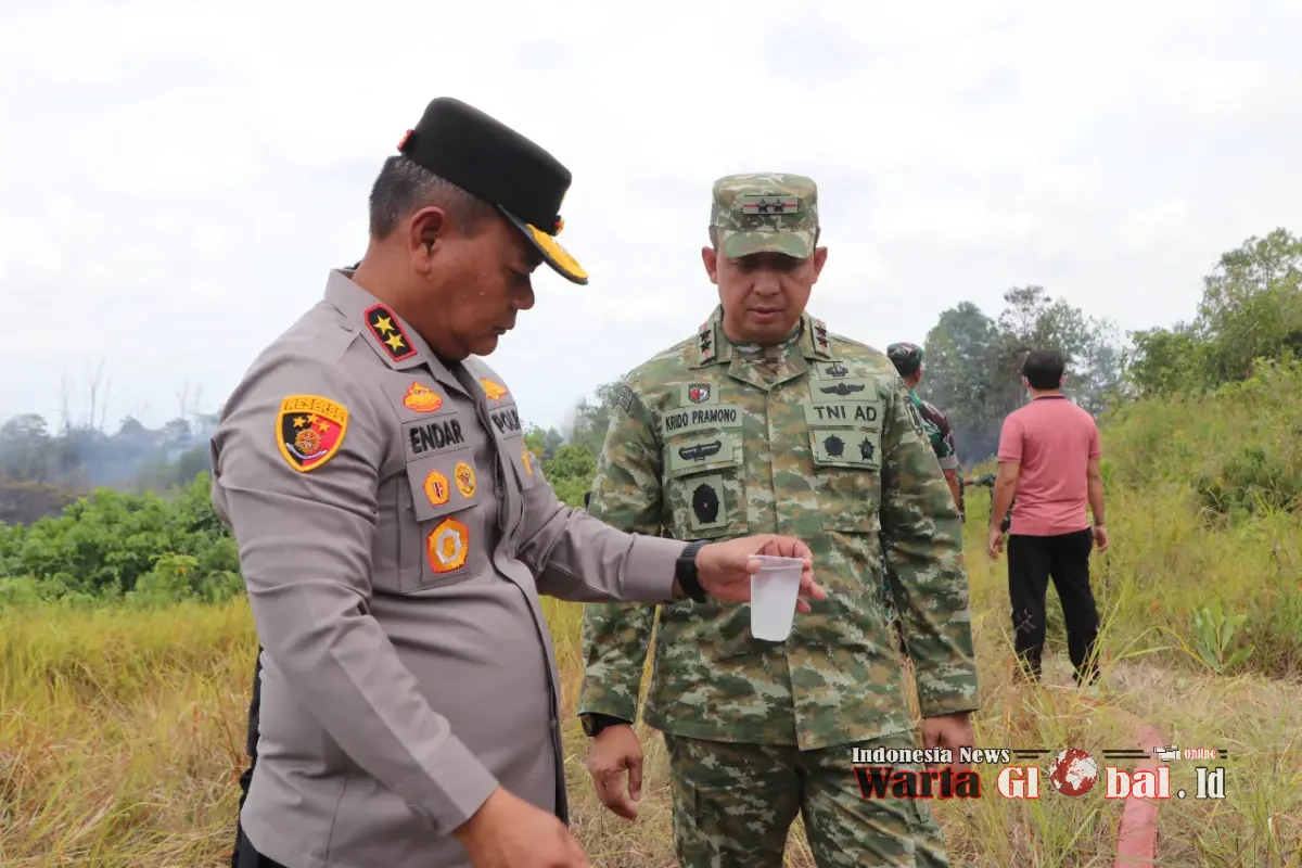 Memperkuat Penanganan Karhutla Salah Satu inovasi Yang Diuji,Chemical Hartindo AF31 Polda Kaltim