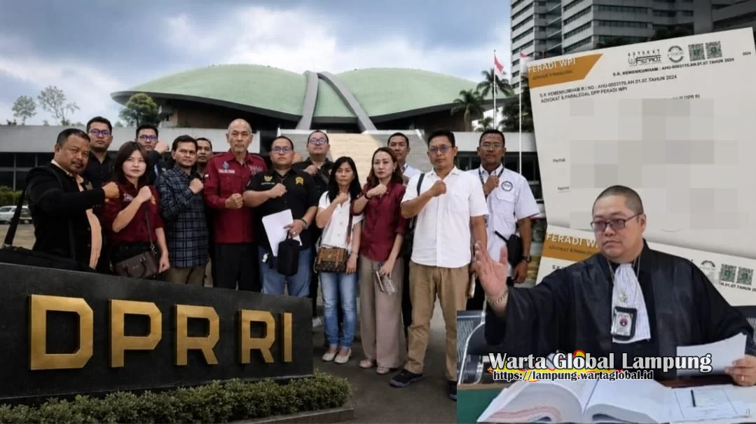 Surat FERADI WPI Diterima DPR RI, Tim Advokasi Uun Minta Ruang Audiensi & Pengawasan. Ketum FERADI WPI Adv.Donny Andretti Kawal Langsung Perkara ini