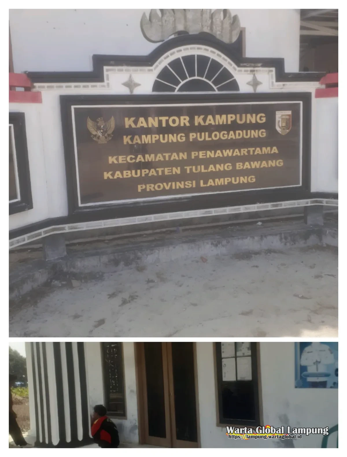 Kantor kampung pulau gadung Tutup Terus, kepala kampung Berserta Perangkatnya Jarang Masuk Kerja saat jam kerja.