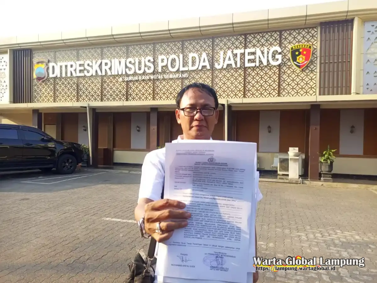 Puluhan Korban Koperasi BMT Dinar Mulia melaporkan dugaan Pidana Tipu Gelap di Ditreskrimsus Polda Jateng didampingi FERADI WPI-Subur Jaya Lawfirm