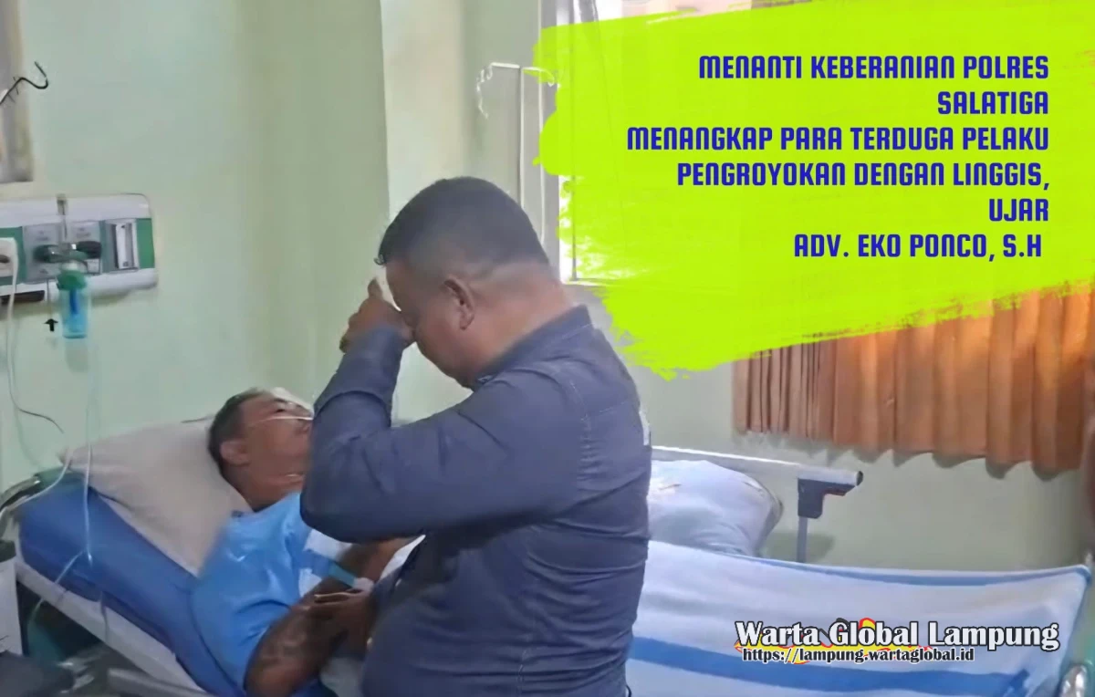 Menanti Keberanian Polres Salatiga msnangkap Para Terduga Pelaku Pengroyokan Dgn Linggis Besi TKP Parkiran Benang Raja Salatiga