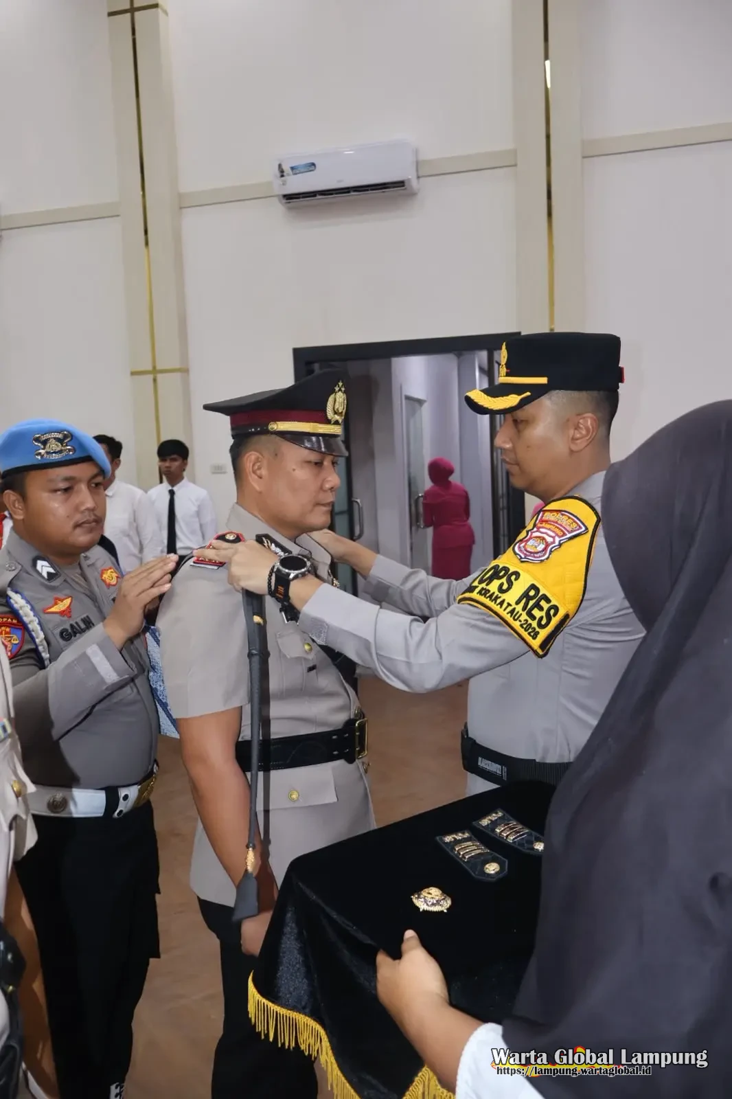 Kapolres tulang bawang pimpin Sertijab kasat samapta Kapolres tulang bawang pimpin Sertijab kasat samapta