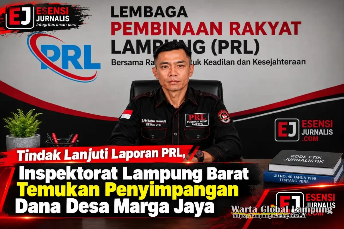 Tindak Lanjuti Laporan PRL, Inspektorat Lampung Barat Temukan Penyimpangan Dana Desa Marga Jaya