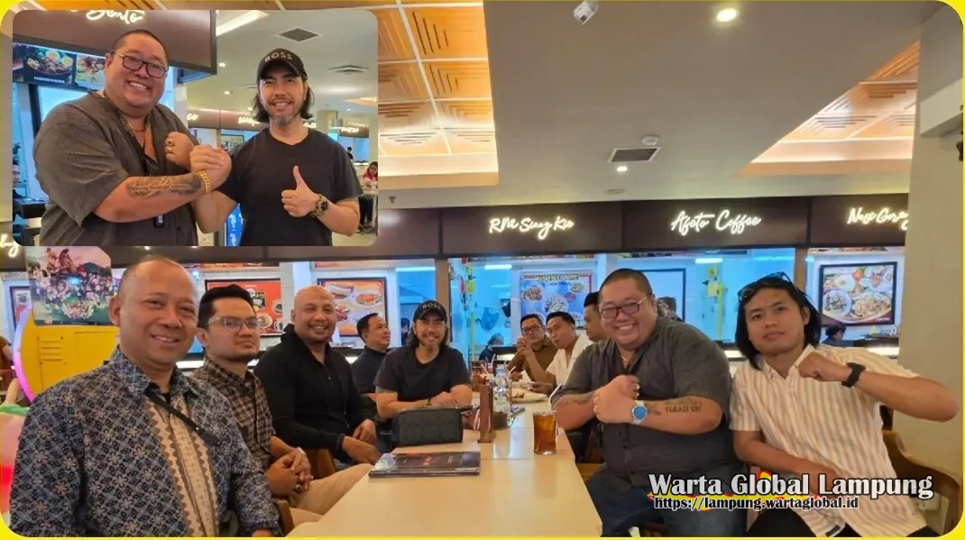 Ketum HAMI Bersatu (Adv. Sunan Kalijaga) santap siang Bersama Ketum FERADI WPI (Adv.Donny Andretti) & Ketua DPD HAMI Jateng (Adv. Aji)