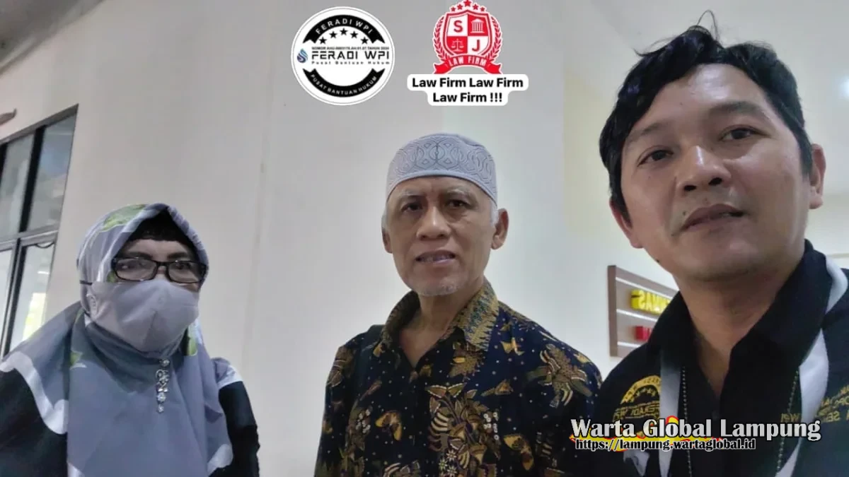 Sukindar Waketum DPP Feradi-WPI Bersama Tim  Hukum Dampingi Ibu Istriwinasih Tanyakan Tindak Lanjut Perkara