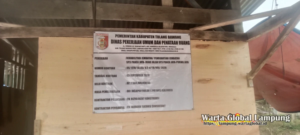 Warga BerTerimakasih Kepada pemerintah Daerah  Telah Membanggun Jembatan Akan Dibangun Di kampung purwa jaya
Redaksi -
13 Oktober 2026