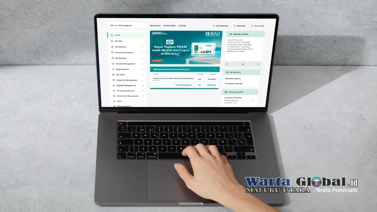 BNI Optimalkan Pengelolaan Keuangan Bisnis Melalui BNIdirect, UMKM Kini Lebih Mudah Mengatur Transaksi, Arus Kas, dan Kontrol Keuangan dalam Satu Platform