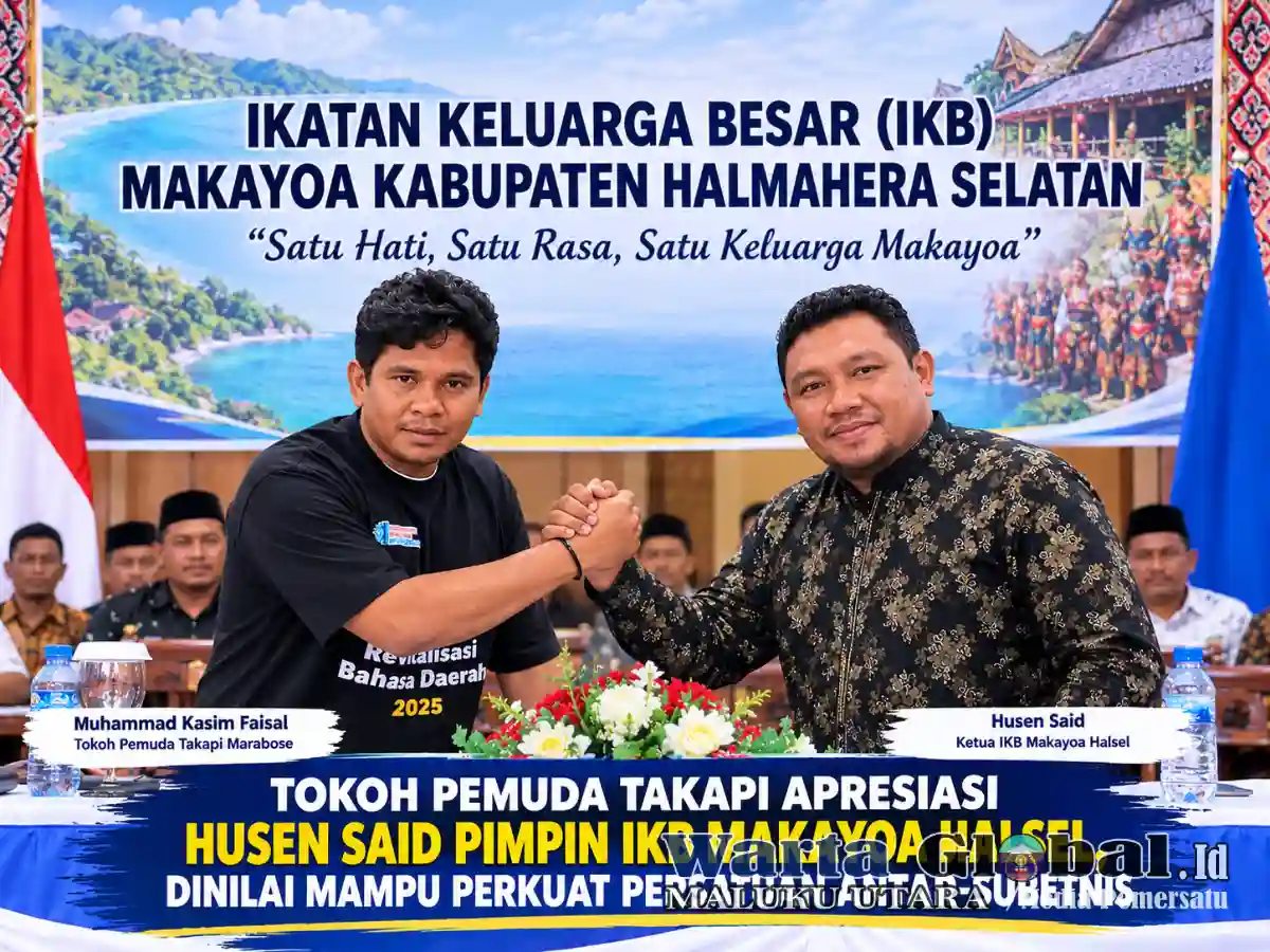 Tokoh Pemuda Takapi Apresiasi Husen Said Pimpin IKB Makayoa Hal-Sel, Dinilai Mampu Perkuat Persatuan Antar-Subetnis