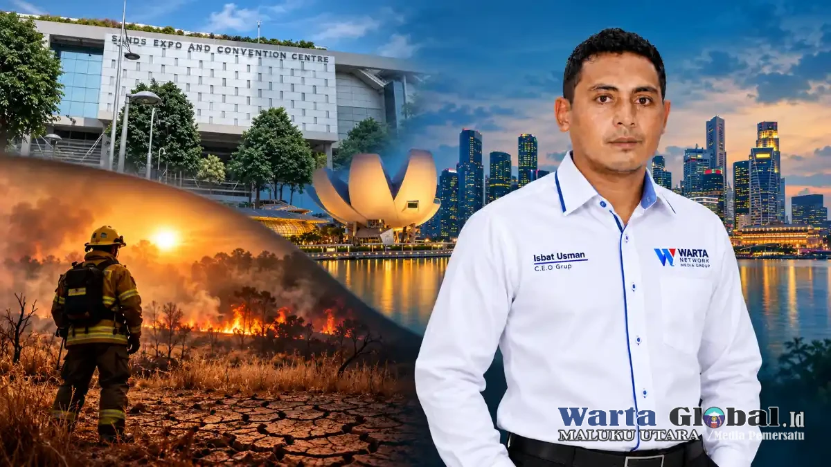 Pimpinan Warta Network, Siap Hadiri Agenda Internasional di Singapura, Momentum Hari Pengurangan Risiko Bencana Jadi Sorotan.