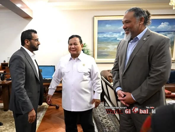 Prabowo Terima Direktur FBI, Indonesia-AS Perkuat Kerja Sama Repatriasi Artefak Budaya